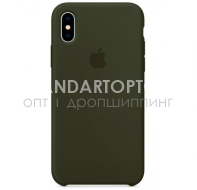 Силиконовый чехол для Iphone XS Max Silicone Case (оптом / розница / дропшиппинг)