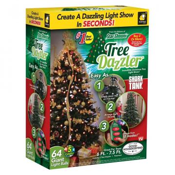 Гирлянда на новогоднюю елку Tree Dazzler 64 лампы (оптом / розница / дропшиппинг)