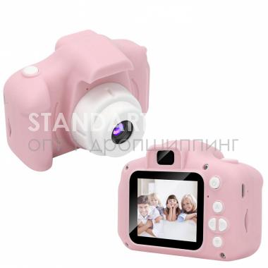 Детский фотоаппарат - камера Cartoon Digital Camera X2 (оптом / розница / дропшиппинг)