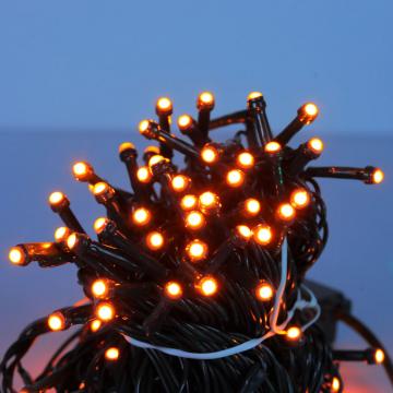 Гирлянда светодиодная 10 м (жёлтая) LED-G-9V-100-1 (оптом / розница / дропшиппинг)