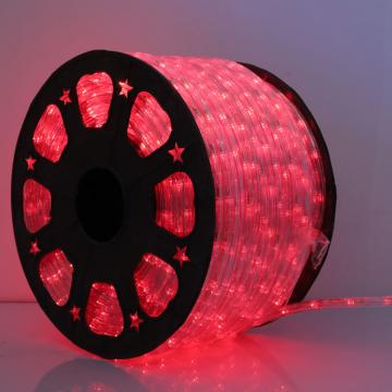 Дюралайт - декоративная подсветка 100 м - 10.5 мм - 24 LED / м (красный) 000100-105 (оптом / розница / дропшиппинг)