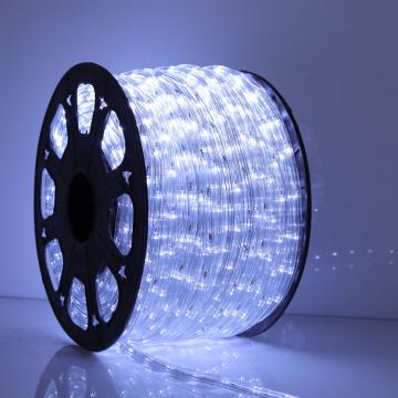 Дюралайт - декоративная подсветка 60 м - 9.5 мм - 18 LED / м (белый) 007100 (оптом / розница / дропшиппинг)