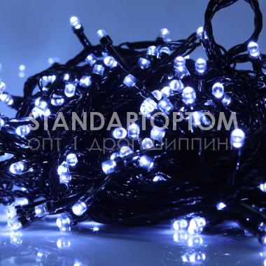 Гирлянда светодиодная LED с чёрным проводом PVC 8 м (мульти) G-8720DH (оптом / розница / дропшиппинг)