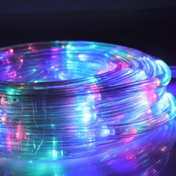 Дюралайт - декоративная подсветка 8 м - 10.5 мм - 18 LED / м (мульти) 0810R3 (оптом / розница / дропшиппинг)