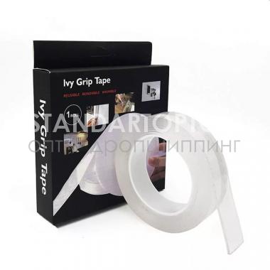 Клейкая двухсторонняя лента 1м Ivy Grip Tape (оптом / розница / дропшиппинг)