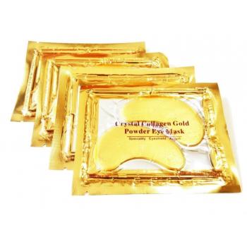 Коллагеновые патчи с биозолотом Crystal Collagen Gold Powder Eye Mask (оптом / розница / дропшиппинг)