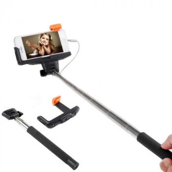 Палка для селфи kjstar volume key cable selfiepod z07-7 (оптом / розница / дропшиппинг)