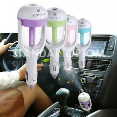Портативный освежитель (увлажнитель) воздуха в автомобиль Car Humidifier (оптом / розница / дропшиппинг)