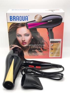 Профессиональный фен Braoua br-8831 4000w (оптом / розница / дропшиппинг)